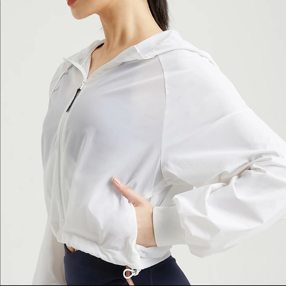 Shadow Play Jacket Crisp White